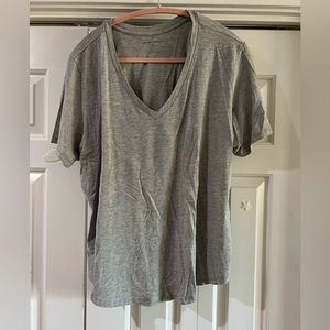 Gray Universal Standard Vee Rex Tee Size M
